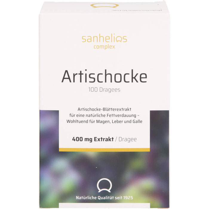 Sanhelios Artischocke Dragees, 100 pcs. Tablets