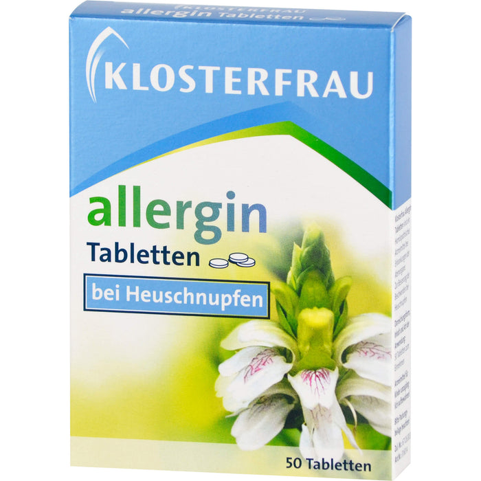 KLOSTERFRAU allergin Tabletten bei Heuschnupfen, 50 pc Tablettes