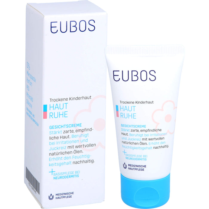 EUBOS Kinder HAUT RUHE Gesichtscreme, 30 ml Crème