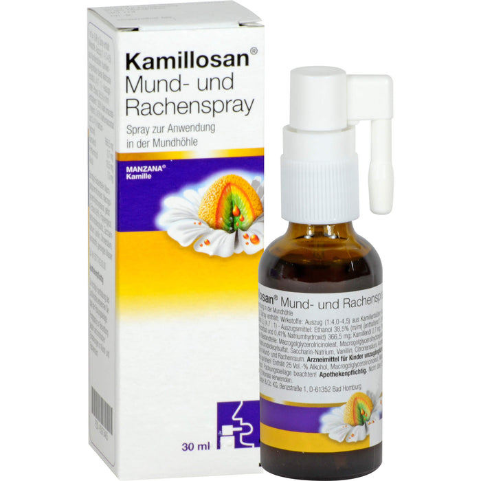 Kamillosan Mund- und Rachenspray, 30 ml Solution