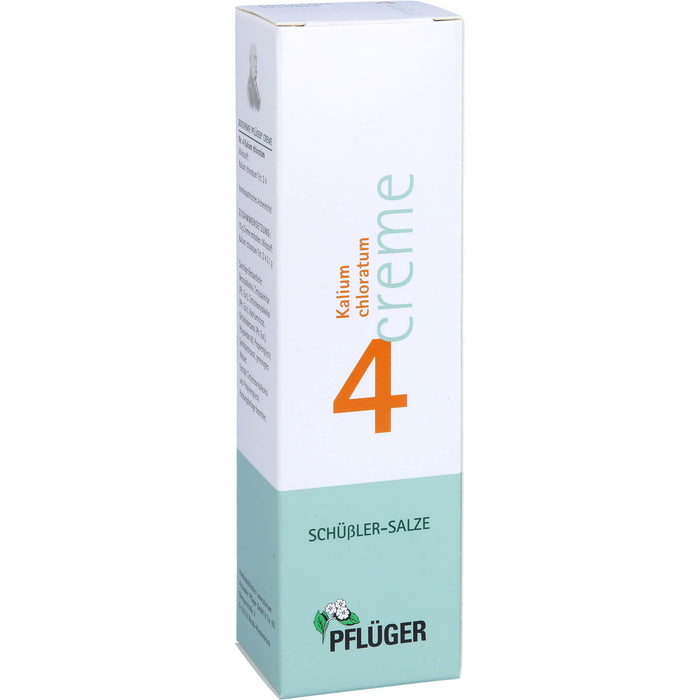 Pflüger Biochemie Nr.4 Kalium chloratum Creme, 75 g Creme