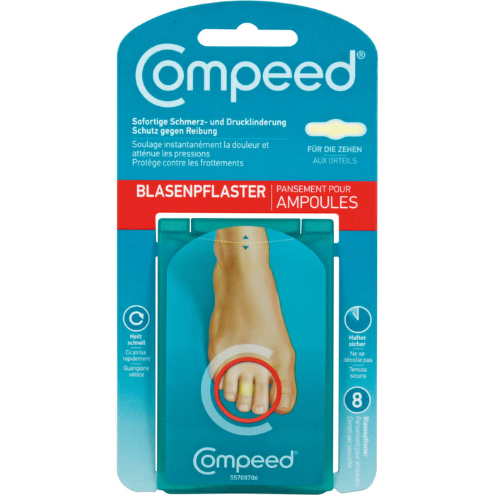 COMPEED Blasenpflaster für die Zehen, 8 pcs. Patch