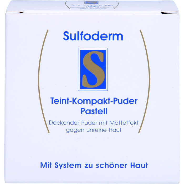 Sulfoderm S Teint-Kompakt-Puder pastell, 10 g Powder