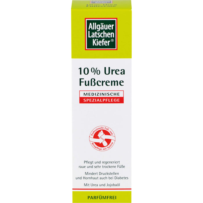 Allgäuer Latschenkiefer 10 % Urea Fußcreme, 100 ml Cream