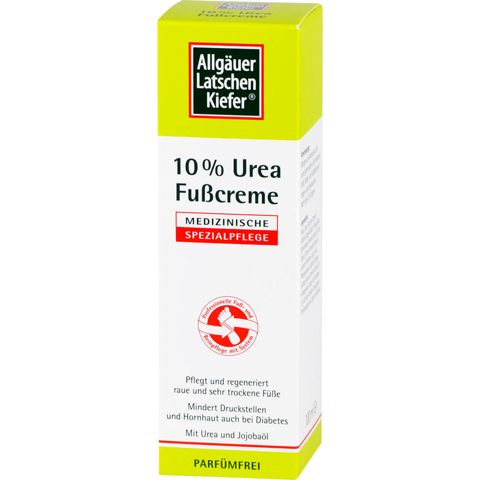 Allgäuer Latschenkiefer 10 % Urea Fußcreme, 100 ml Cream