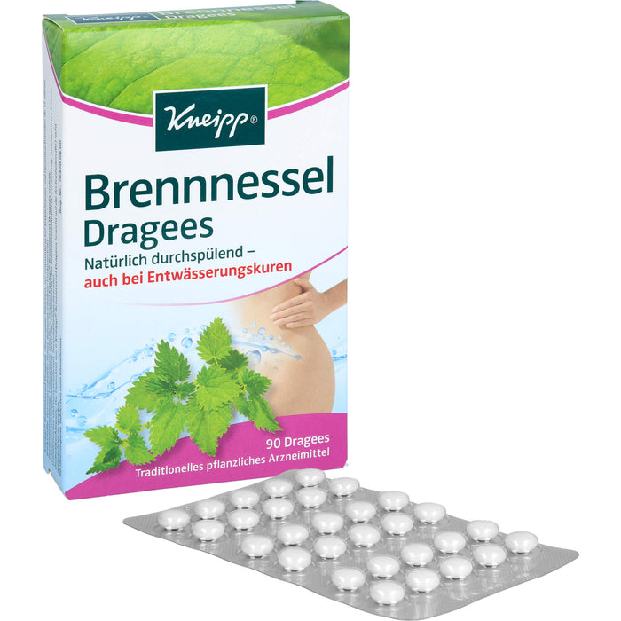 Kneipp Brennnessel Dragees natürlich durchspülend, 90 pc Tablettes