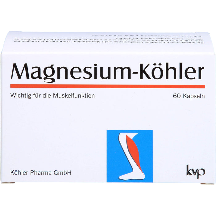 Magnesium-Köhler Kapseln, 60 pc Capsules