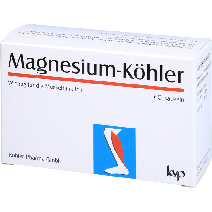 Magnesium-Köhler Kapseln, 60 St. Kapseln