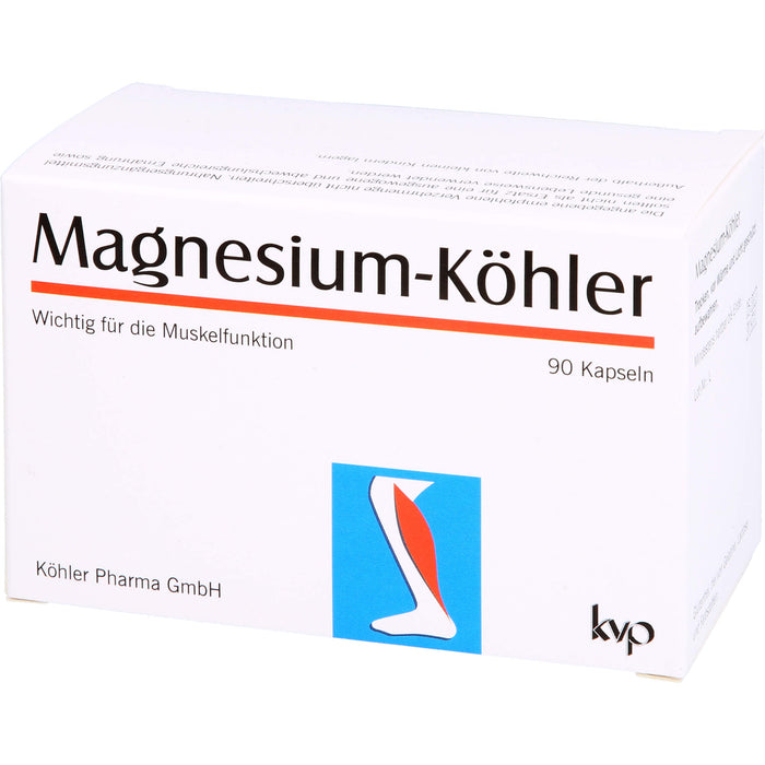 Magnesium-Köhler Kapseln, 90 pcs. Capsules