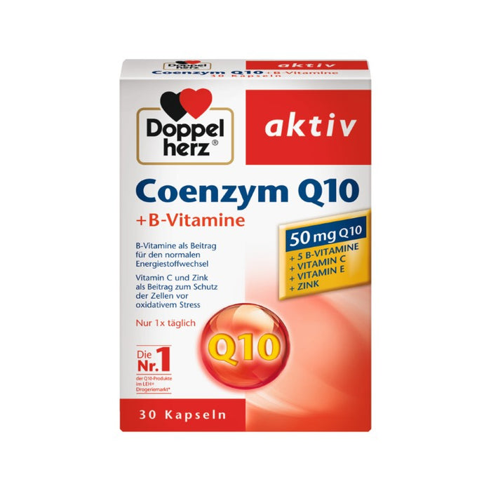 Doppelherz Coenzym Q10 + B-Vitamine, 30 St KAP