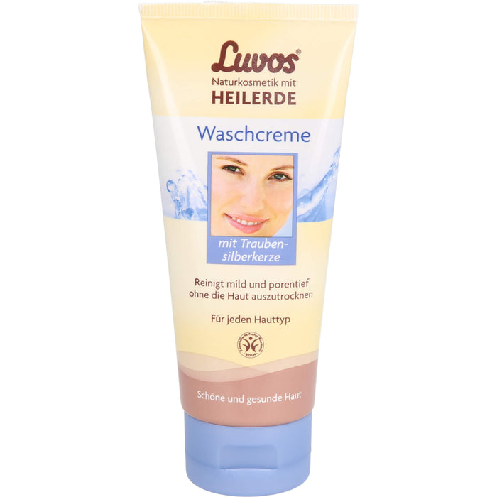 Luvos Naturkosmetik mit Heilerde Waschcreme, 100 ml Crème