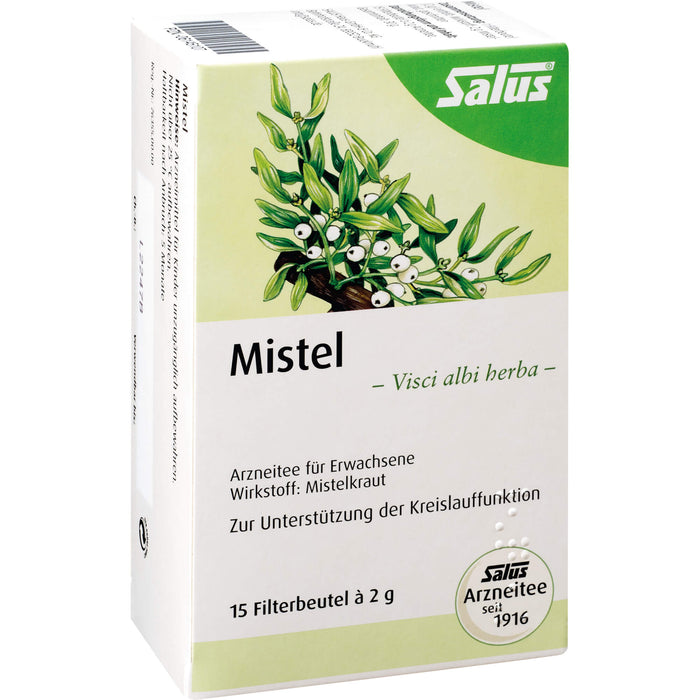 Salus Mistel Arzneitee zur Unterstützung der Kreislauffunktion, 15 pcs. Filter bag