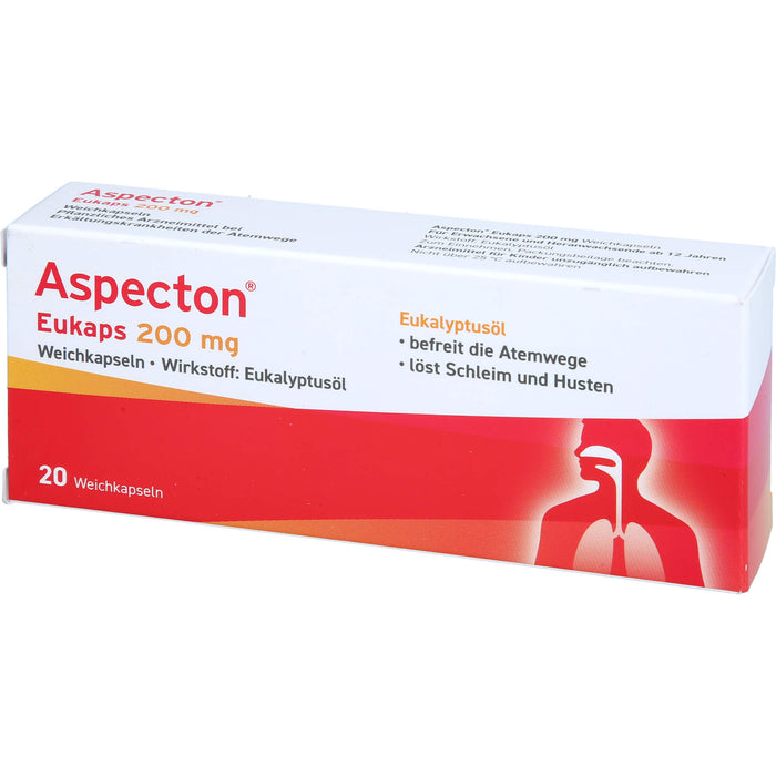 Aspecton Eukaps 200 mg Weichkapseln, 20 pc Capsules