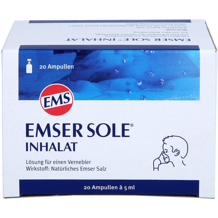 EMSER SOLE Inhalat Ampullen, 20 pc Ampoules