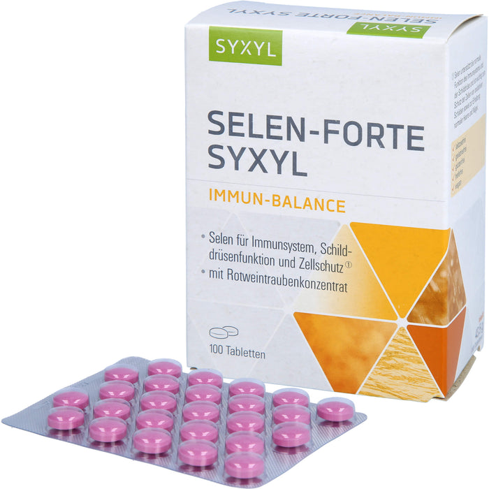 SYXYL Selen-Forte Immun-Balance Tabletten, 100 pcs. Tablets