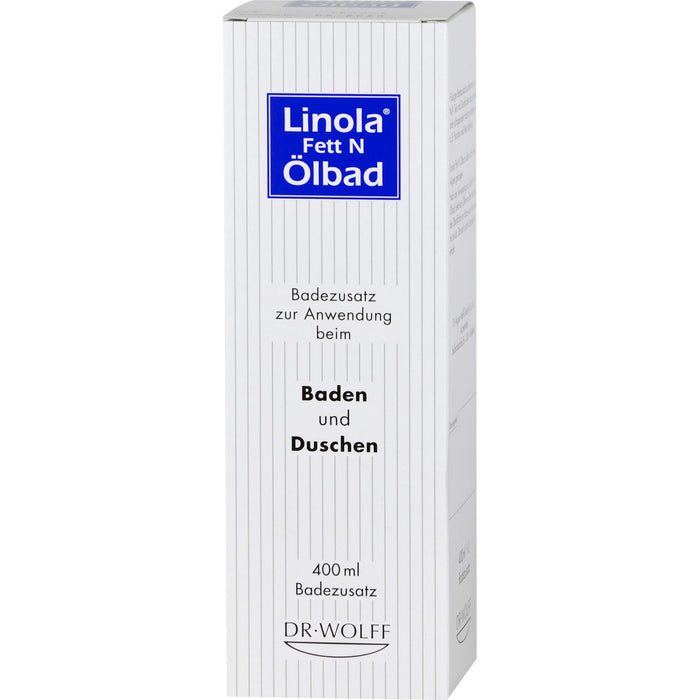 Linola Fett N Ölbad flüssiger Badezusatz, 400 ml Additif pour le bain