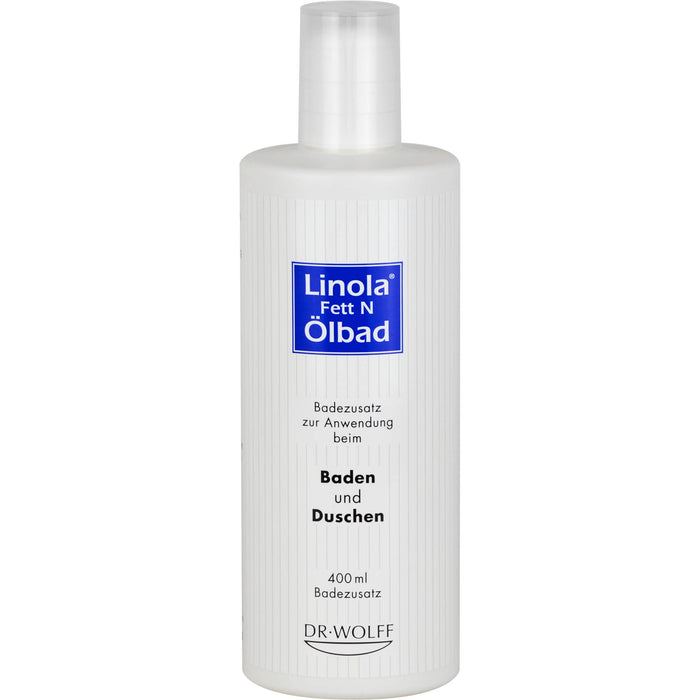 Linola Fett N Ölbad flüssiger Badezusatz, 400 ml Additif pour le bain