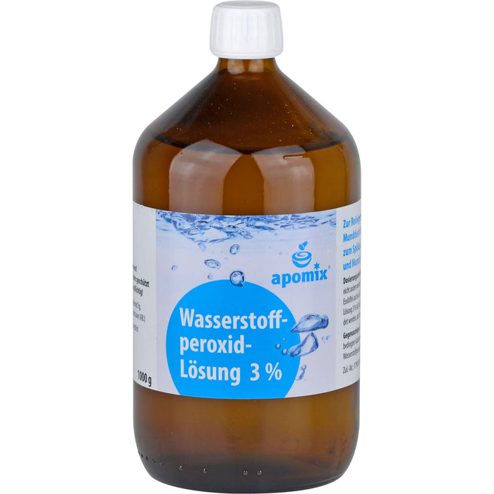 apomix Wasserstoffperoxid-Lösung 3 %, 1000 g Lösung