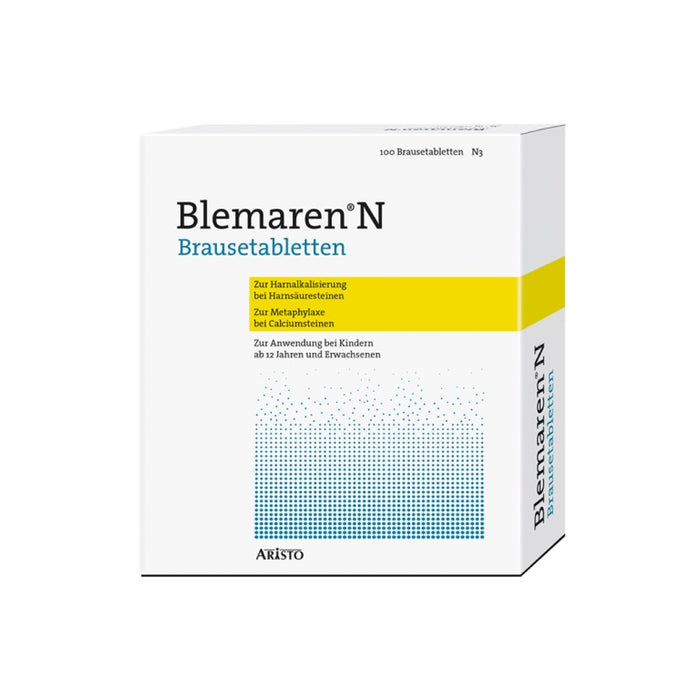 Blemaren N Brausetabletten bei Harnsäuresteinen, 100 pcs. Tablets