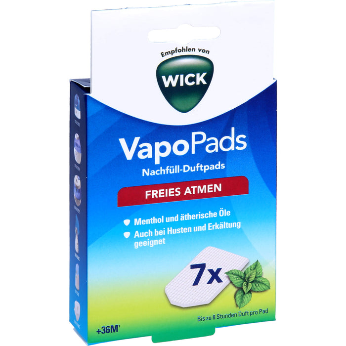 WICK VapoPads Menthol Nachfüll-Duftpads, 1 pc Paquet