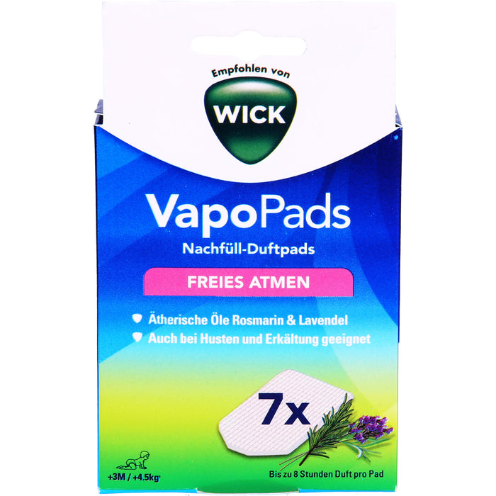 WICK VapoPads Baby Nachfüll-Duftpads Angenehmer Duft und ruhiger Schlaf, 1 pc Paquet