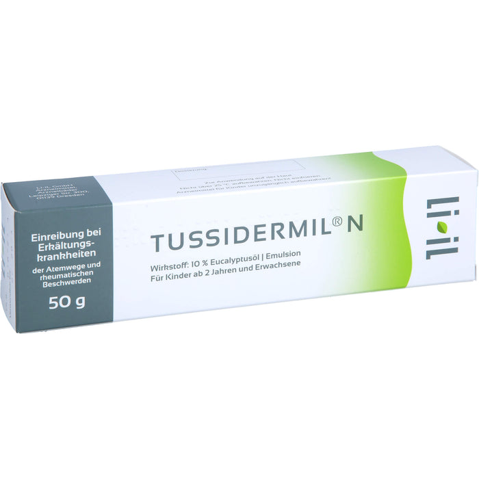 TUSSIDERMIL N 10%, Emulsion, 50 g EMU