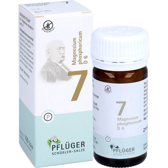 PFLÜGER Biochemie 7 Magnesium phosphoricum D6 Tabletten, 100 St. Tabletten