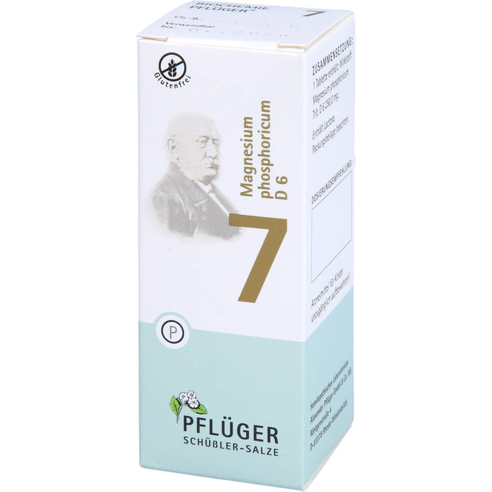 Pflüger Biochemie Nr.7 Magnesium phosphoricum D6 Tabletten, 100 St. Tabletten