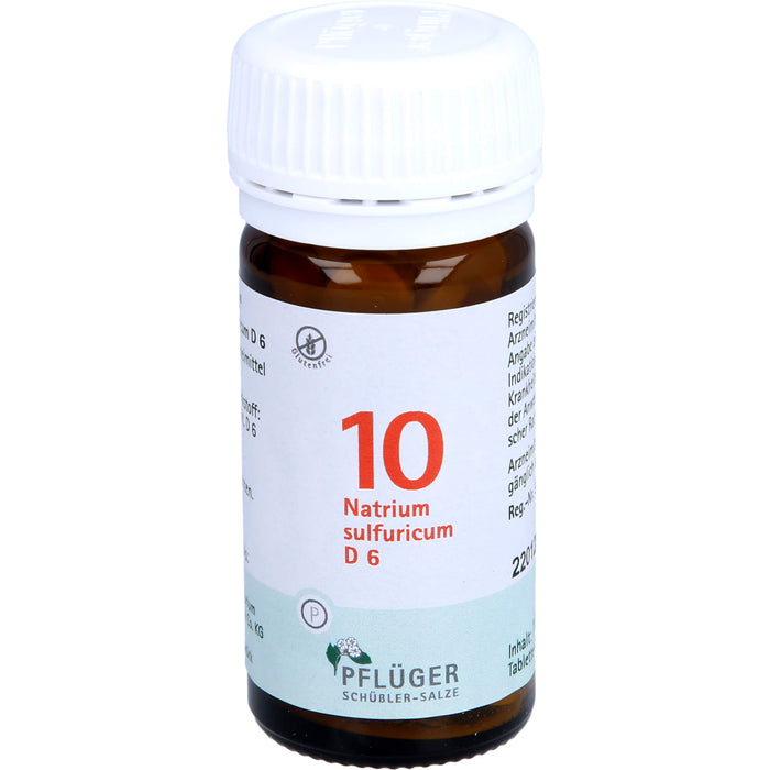 PFLÜGER Biochemie Nr.10 Natrium sulfuricum D6 Tabletten, 100 pc Tablettes