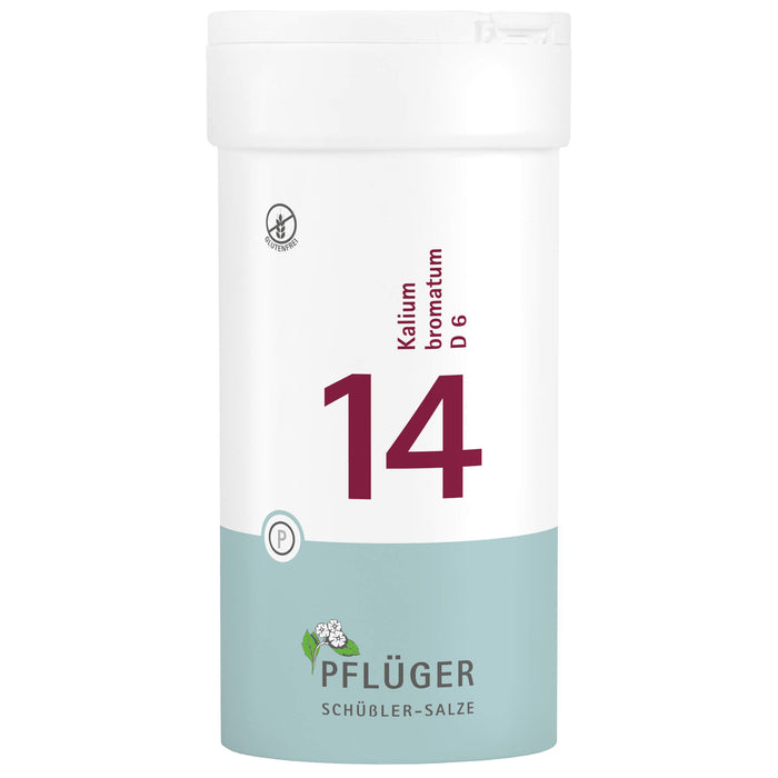 PFLÜGER Schüßler-Salze 14 Kalium bromatum D 6 Tabletten, 400 St. Tabletten