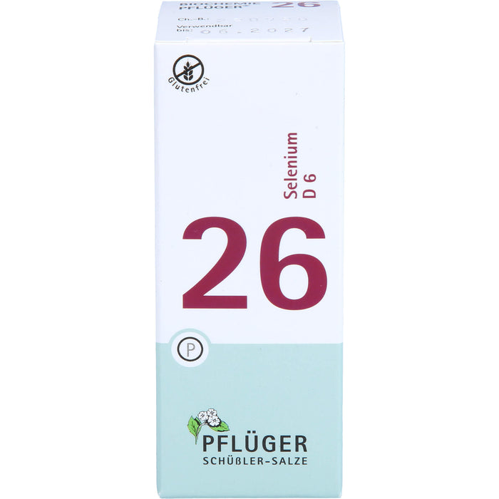 PFLÜGER Biochemie 26 Selenium D6 Tabletten, 100 pcs. Tablets