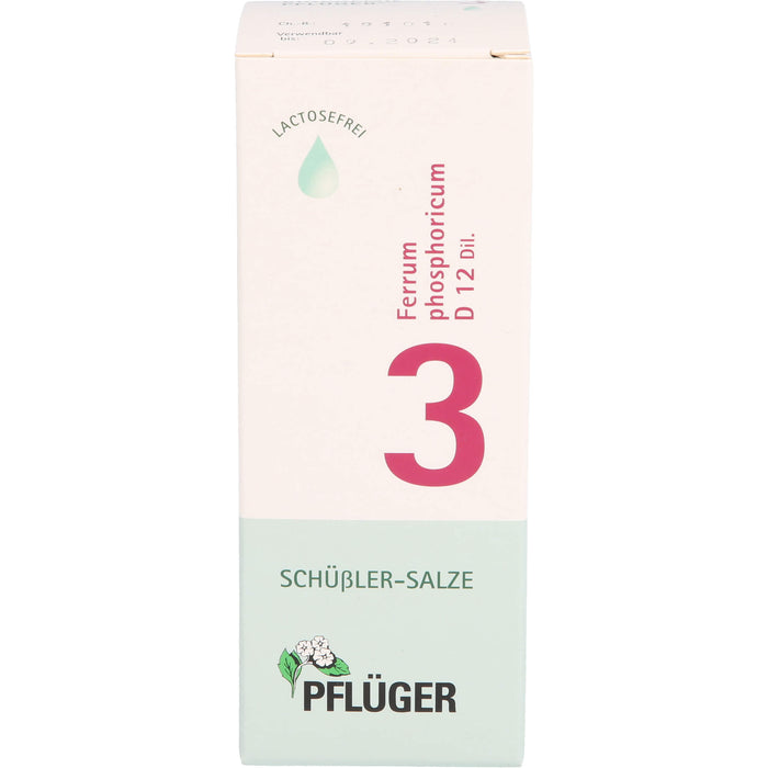 Biochemie Nr.3 Ferrum phosphoricum D12 Pflüger Dil., 100 ml TRO