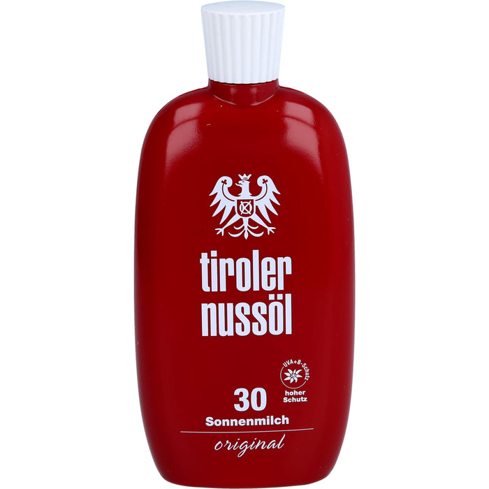 Tiroler Nussöl Original Sonnenmilch wasserfest LSF 30, 150 ml Cream