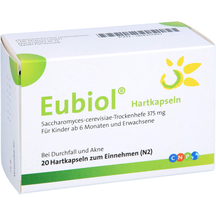 Eubiol Hartkapseln, 20 pc Capsules