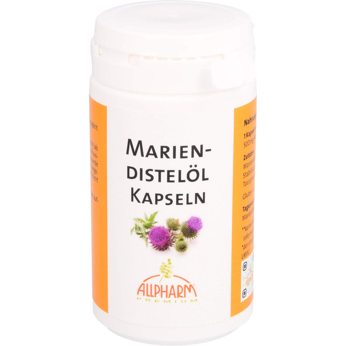 ALLPHARM Mariendistelöl 500 mg Kapseln, 60 pc Capsules