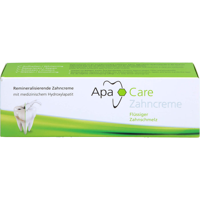 ApaCare Zahncreme, 75 ml Dentifrice