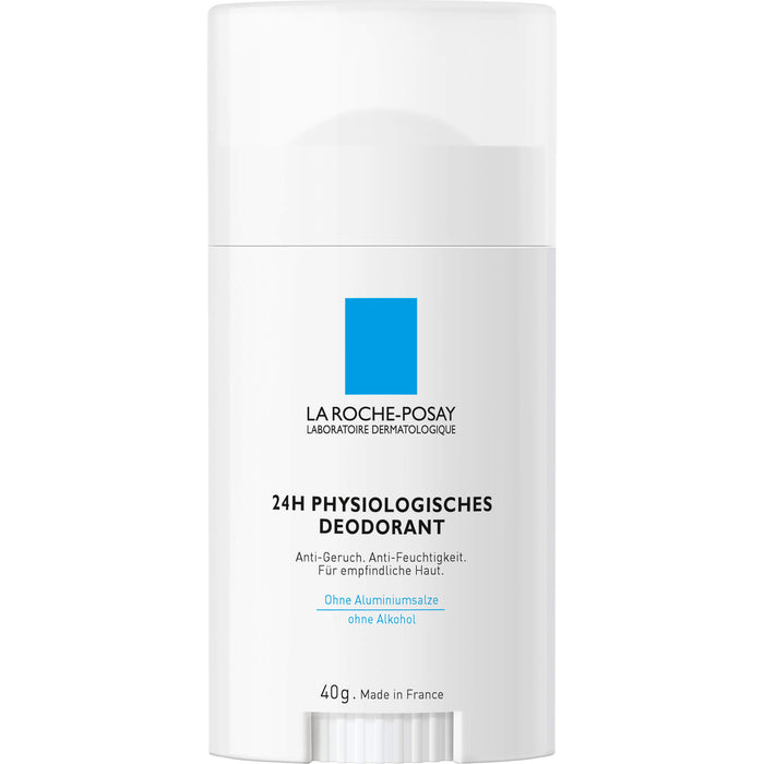 LA ROCHE-POSAY 24h Physiologisches Deodorant Stick, 40 g Stift