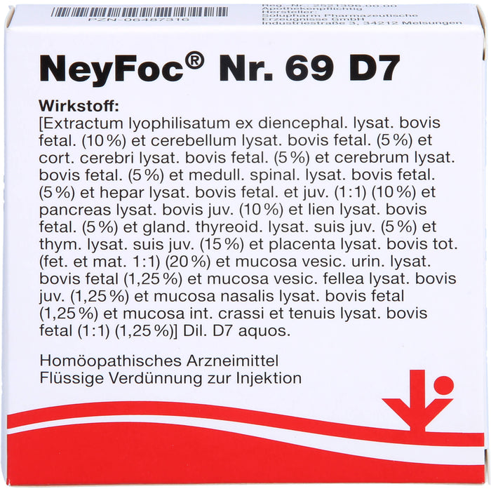 NeyFoc Nr. 69 D7 Amp., 5X2 ml AMP