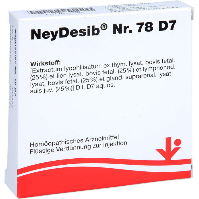 NeyDesib Nr.78 D7 Amp., 5 ml Lösung