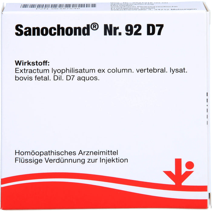 Sanochond Nr. 92 D7 Amp., 5X2 ml AMP