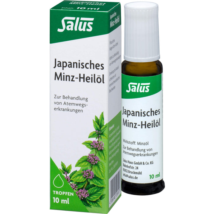 Japanisches Minz-Heilöl Salus, 10 ml Etheric oil