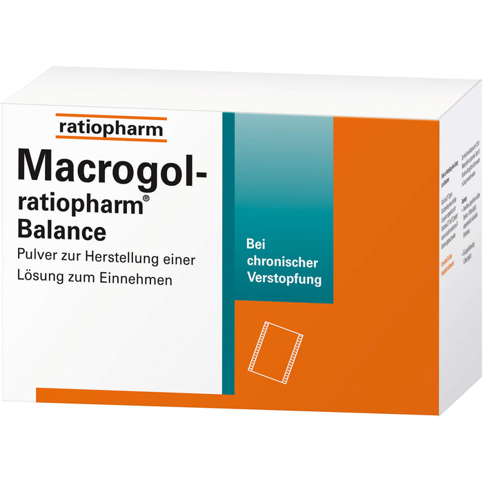 Macrogol-ratiopharm Balance Pulv. zur Herstell. einer Lösung zum Einnehmen, 30 St PLE