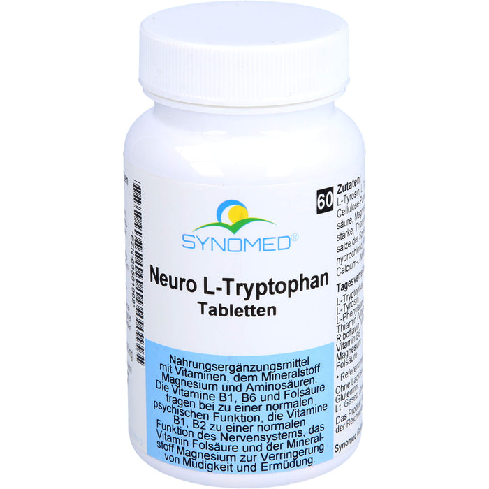 SYNOMED Neuro L-Tryptophan Tabletten, 60 pcs. Tablets