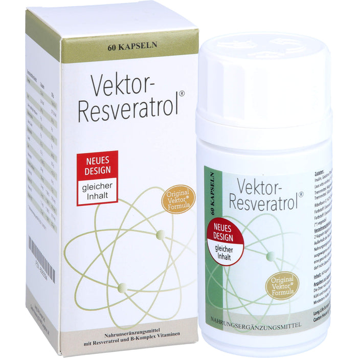 Vektor-Resveratrol Kapseln, 60 St. Kapseln