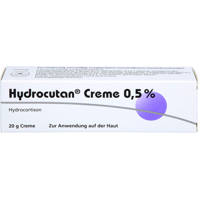 Hydrocutan Creme 0,5%, 20 g Crème