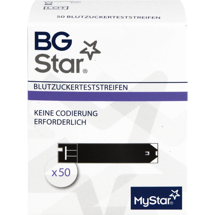 BG Star© Teststreifen, 50 St. Teststreifen