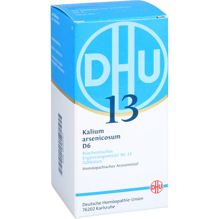 DHU Schüßler-Salz Nr. 13 Kalium arsenicosum D6 Tabletten, 420 pcs. Tablets