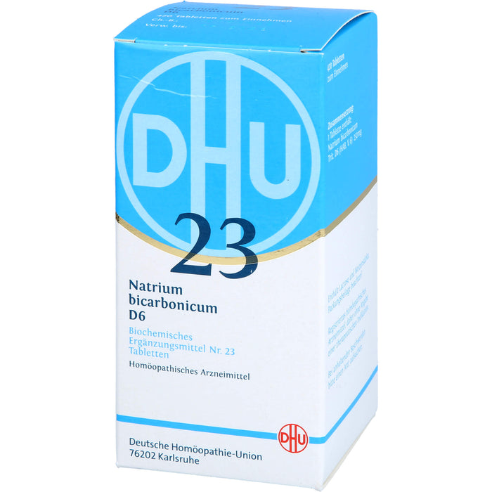 DHU Schüßler-Salz Nr. 23 Natrium bicarbonicum D6 Tabletten, 420 pcs. Tablets