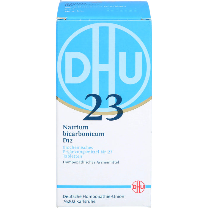 DHU Schüßler-Salz Nr. 23 Natrium bicarbonicum D12 Tabletten, 420 pc Tablettes