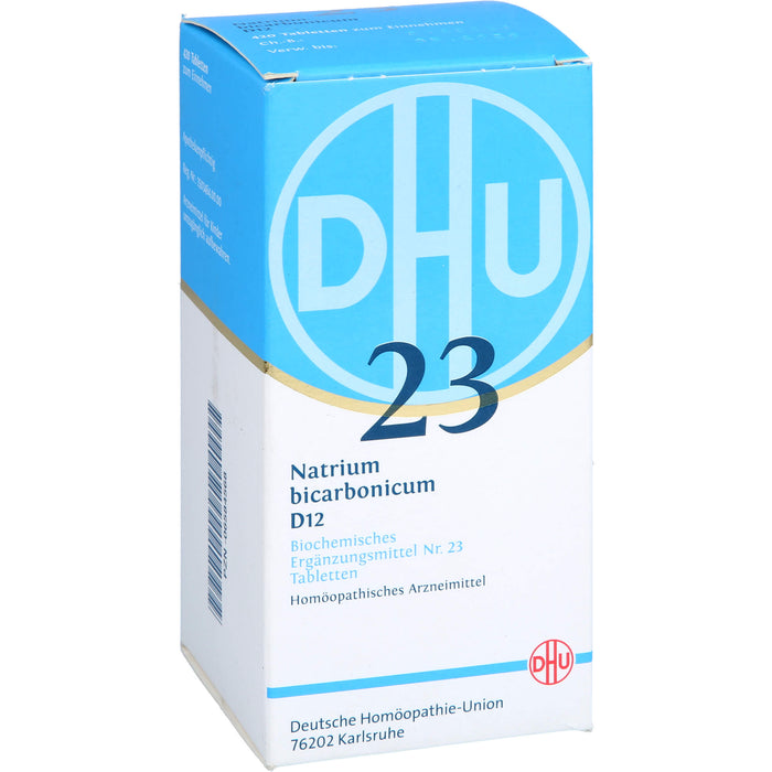 DHU Schüßler-Salz Nr. 23 Natrium bicarbonicum D12 Tabletten, 420 pcs. Tablets